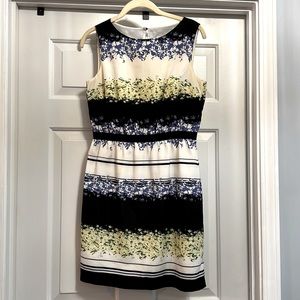LOFT floral dress size small petite